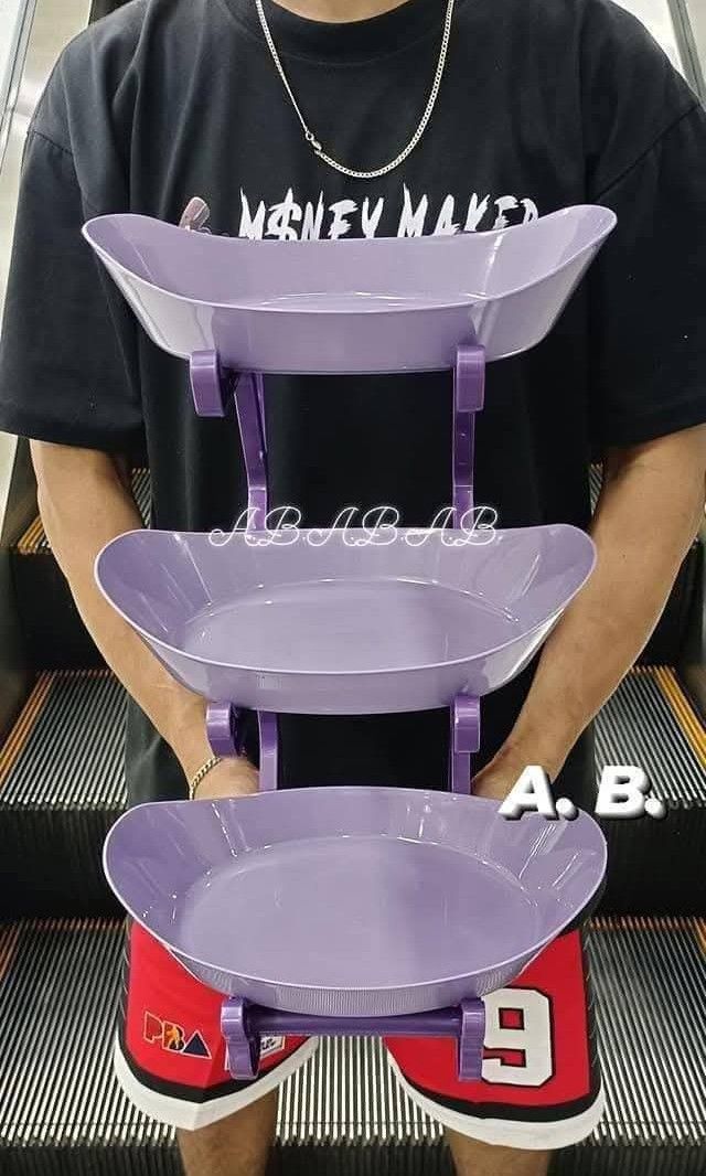 Ube/Violet Fruit Tray (Category: Food Organization & Storage) located in Manila. Submitted by onlineshoppersph (Listing ID 1387979647, Image 1). Description: Cash On Deliver - Metro Manila - Delivery Fee/Handling Fee shouldered by BUYERS - DF/HF depends on BUYERS Location LALAMOVE PICK UP - Cash on Deliver - Metro Manila & Nearby DELIVER THRU COURIER, CARGO & BUS - Provincial Buyers - Payment 1st Thank You.