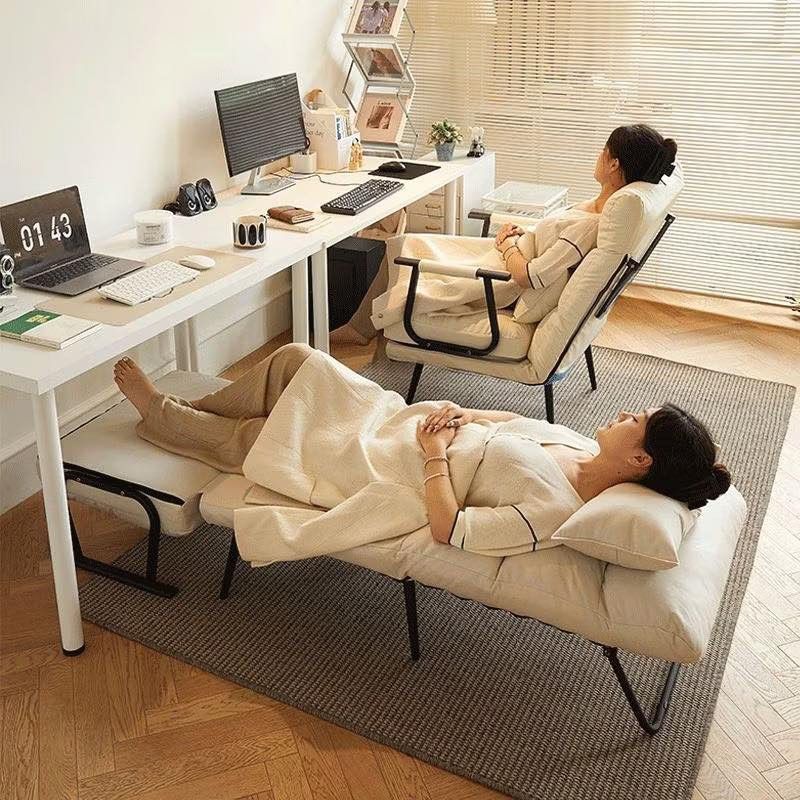 Val Folding Sofa Chair Nap Bed (Category: Chairs) located in Manila. Submitted by dolorchris69891 (Listing ID 1388030080, Image 2). Description: Folding Sofa Chair Nap Bed Offwhite/Gray.