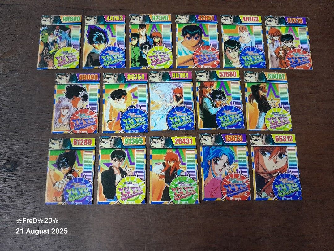 Vintage Ghost Fighter Miniteks Cards (31pcs) (Category: Raw Singles) located in San Pablo. Submitted by fredambion (Listing ID 1388099133, Image 3). Description: *Please Take Time To Read Descriptions & Check The Photos *What You See Is What You Get *Vintage Ghost Fighter Miniteks Cards *For Only 60 / 31pcs *Early 2000s / No Doubles *Like New to Well Used Condition *2nd Hand Condition *Good For Collection *Manage Your Expectation *Dont Offer If Y