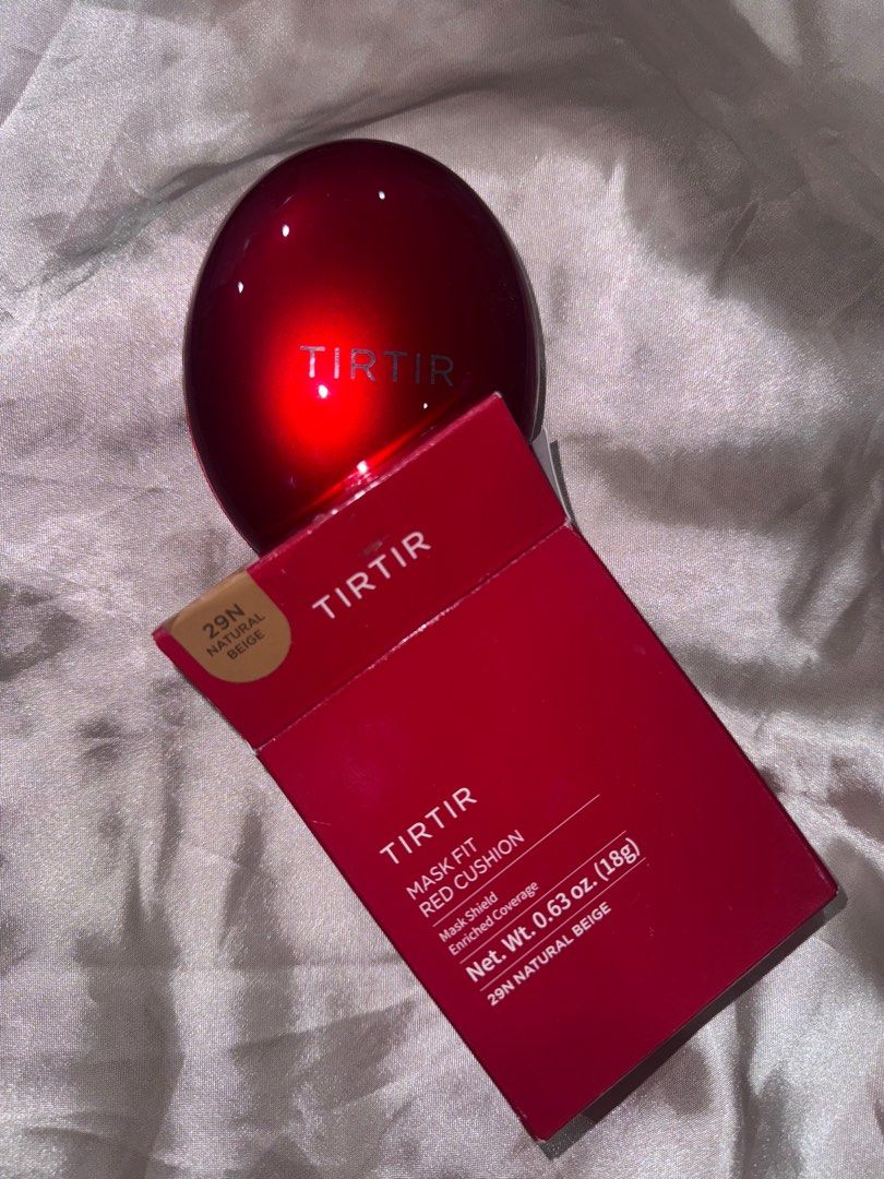 VIRAL! TIRTIR Cushion Foundation (Full Sized) (Category: Makeup) located in Quezon City. Submitted by pink_highlights (Listing ID 1388102719, Image 2). Description: 🍒 With BNEW Puff and Box 🍒 Peeled only to check inside 🎁 ALL ITEMS NEGOTIABLE!🎁 📣 FREE SHIPPING for same-day purchase and payment 📣.