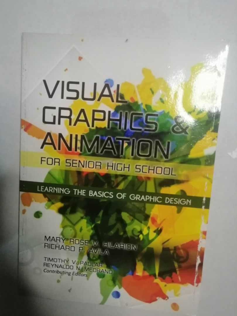 Visual graphics and animation book, Everything Else, Others on Carousell