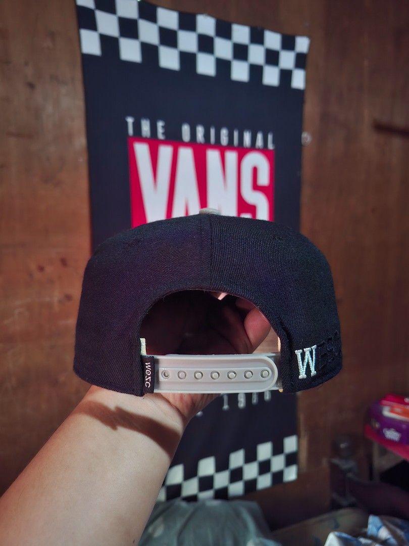 Wesc Cap (Category: Caps & Hats) located in Victorias. Submitted by doc_keith (Listing ID 1388012003, Image 3). Description: Wesc Cap 100% wool Condition: 9/10 Color rate: 9/10 Issue: ❌️❌️❌️ 480 shipped Negros Occidental.