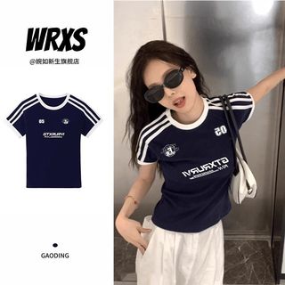 WRXS 撞色短袖上衣64235657223937110