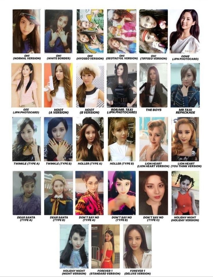 WTB LFS SNSD Seohyun Photocard (Category: K-Wave Merchandise) located in Quezon City. Submitted by delidessyyy (Listing ID 1388004177, Image 2). Description: Looking for Seohyun PC PRIO those inside the green box. Please do let me know if you have her LLL PC and SM Town Live 2025 PC. Tags: #Seohyun #Soshi #SNSD #GirlsGeneration #Seobaby #SonyeoSidae #소녀시대.
