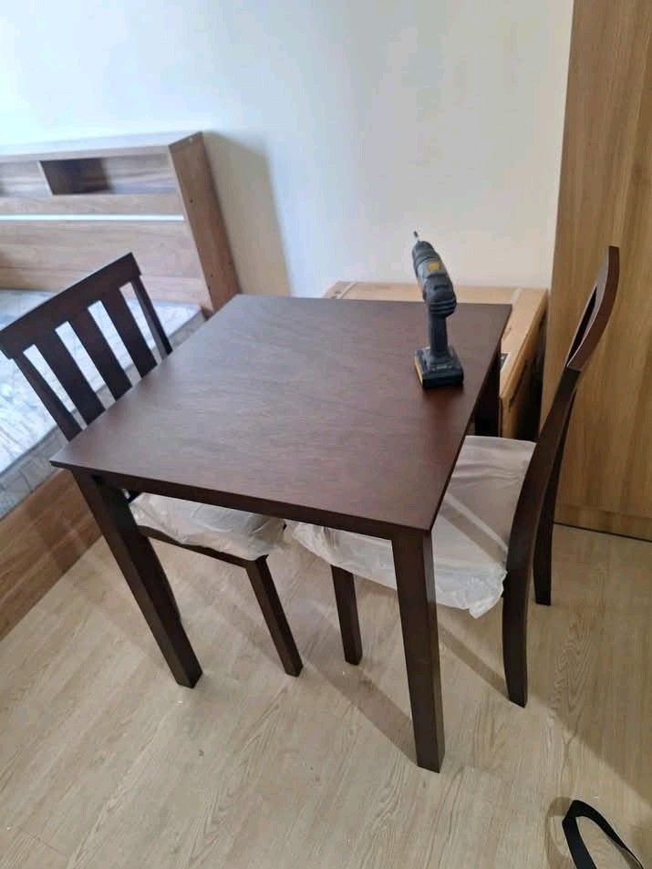 2 seater high back dining table (Category: Tables & Sets) located in San Juan City. Submitted by mhengchini24921 (Listing ID 1388255937, Image 1). Description: All item is brand new.. Cod.. Same day delivery.. Free assemble.. Delivery fee thru lalamove rate.. Kindly pm or call 0 9 5 6 2 2 1 7 2 5 5 0 9 6 0 5 4 5 2 8 4 5.