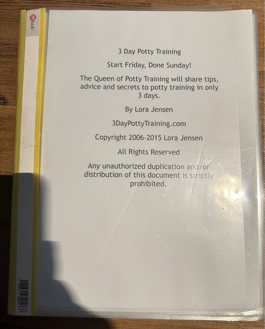 3 Day Potty Training Guide by Lora Jensen, Babies &amp; Kids, Bathing &amp; Changing, Toilet Training on ...