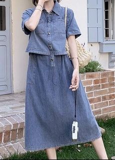 牛仔連身裙64242490262017110