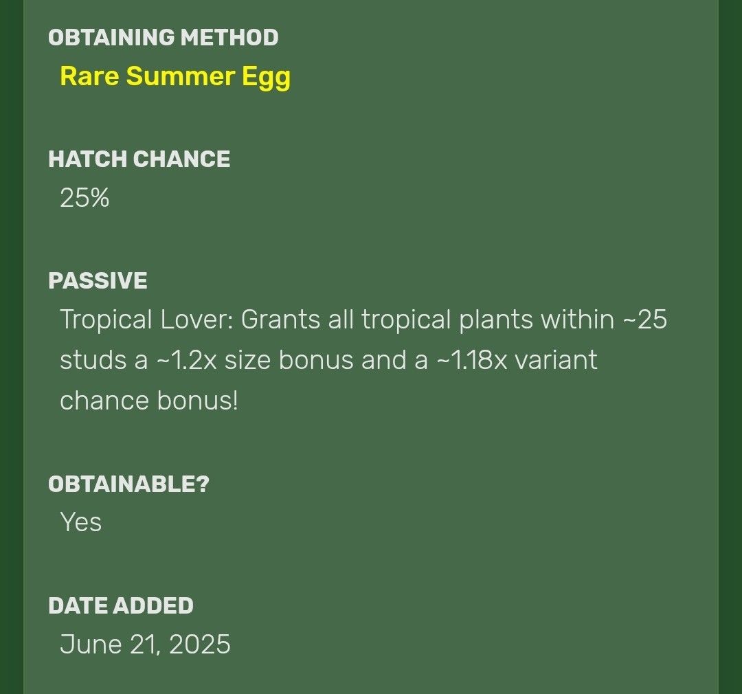 [ 5PCS BUNDLE ] TOUCAN GROW A GARDEN PET ROBLOX (Category: In-Game Products) located in Cavite. Submitted by kawaiigaming (Listing ID 1388128581, Image 2). Description: 𐙚⋆.˚ kawaiigaming .ᐟ.ᐟ selling #growagarden pet & sheckles .ᐟ ♡ Pet ability can be seen on the 2nd photo. ♡ Always check my listings for more items. ♡ All pets available, some are pre-order and some are onhand— feel free to dm me what you need. ♡ Strictly not going first. X: mgos