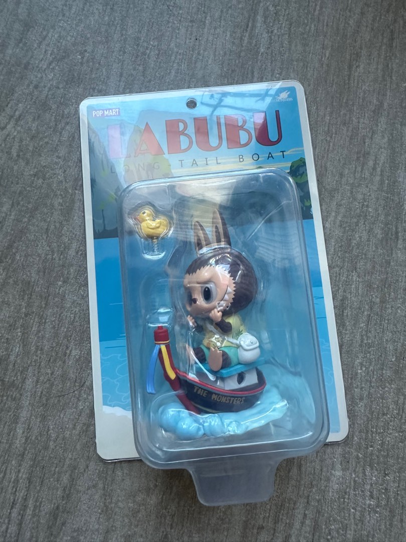 POPMART Labubu Long Tail Boatタイ限定フィギュア Labubu Long-Tail Boat Figure Thailand Landmark Store Limited