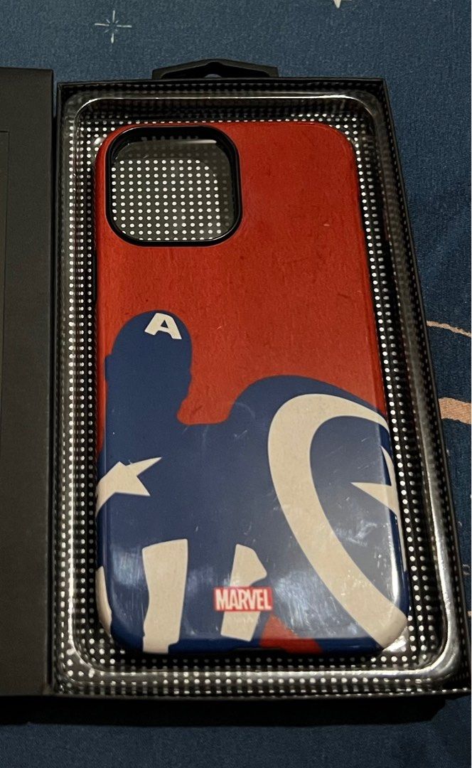 Marvel Phone Case for Iphone 13 Pro Max (Category: Cases & Sleeves) located in Quezon City. Submitted by trisha_1998 (Listing ID 1388238982, Image 1). Description: Marvel Phone Case for IPhone 13 PM Slightly used In very good condition Message for inquiries 😊.