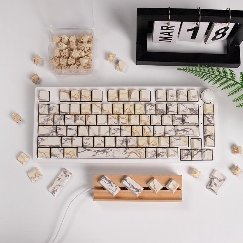 Custom Marble Keycap Set, Computers & Tech, Parts & Accessories ...