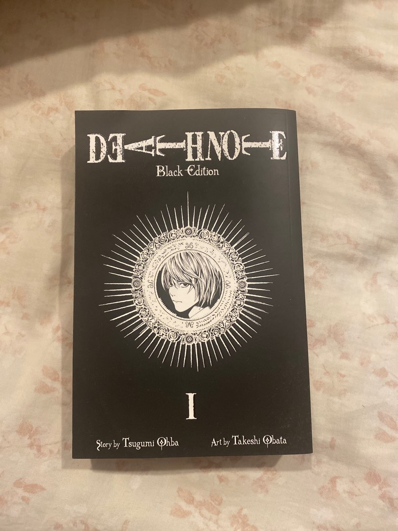Death Note Black Edition Volume 1 and 2 Manga, Hobbies & Toys, Books ...