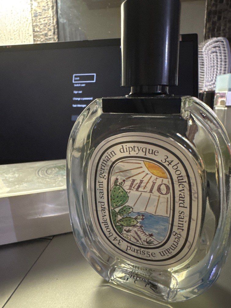 Diptyque Ilio Tester (Category: Fragrance & Deodorants) located in Makati City. Submitted by decluttermakati (Listing ID 1388232502, Image 2). Description: Opened to test only Blind buy online Too much perfume.