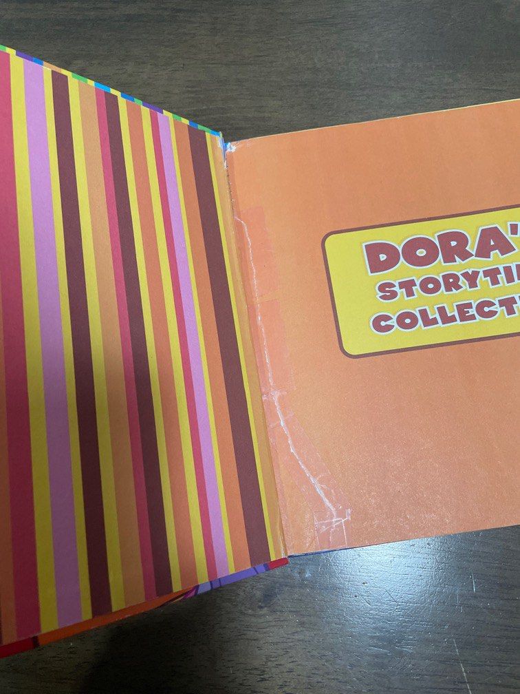 Dora the Explorer Storybook (Category: Children's Books) located in Quezon City. Submitted by krystala98 (Listing ID 1388294136, Image 2). Description: First page has a taped-up tear - see photo. No drawings on pages.