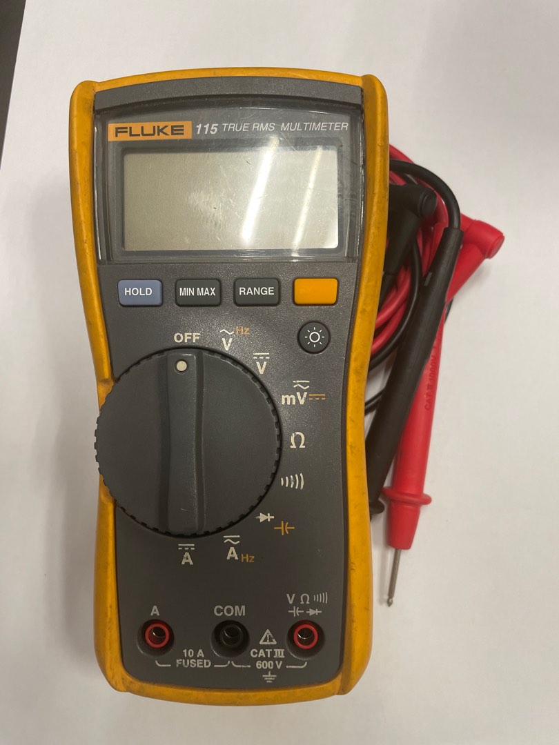 115 True Rms Multimeter Fluke 115 True RMS Multimeter, Furniture & Home Living, Home ...
