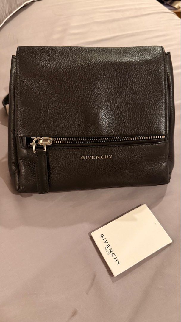 Givenchy Pandora Pure Mini (Category: Luxury Bags & Wallets) located in Quezon City. Submitted by merchperchco (Listing ID 1388228013, Image 1). Description: Givenchy Pandora Pure Mini bag Color black, shw Authentic with care card and dustbag In very good condition Slightly negotiable Rfs: not using it anymore Payment method: BPI or GCash Pick up location: Scout area, QC If lala/grab pick up: Shipping fee c/o buyer If personal pick up, kindly inf