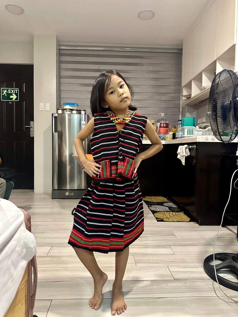 Igorot costume (can be Rented) (Category: Dresses) located in Quezon City. Submitted by iamjdl (Listing ID 1388243899, Image 1). Description: Binili namin sa Baguio for 1200 Never nasuot sinukat kang dahil di natuloy ang event Fits 5-7 yrs old .