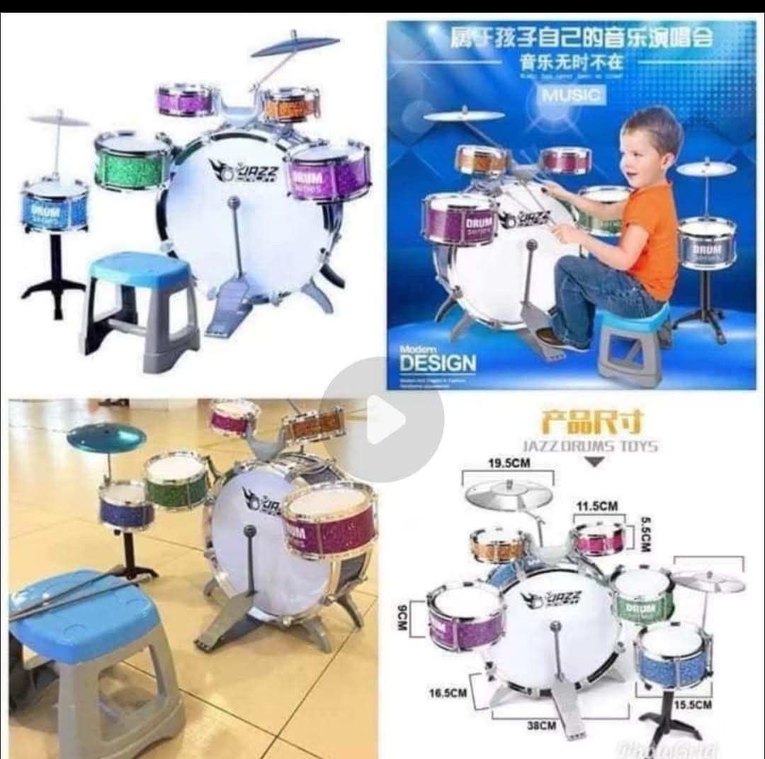 kids drum set (Category: Musical Instruments) located in Manila. Submitted by yzcartph (Listing ID 1388225679, Image 2). Description: Kids drumset Blue set ..1100 Red set ...950 Same day delivery location: Manila Mode of Payment: CASH ON DELIVERY GCASH BANK TRANSFER Pm for inquiries! Happy Shopping & God bless..
