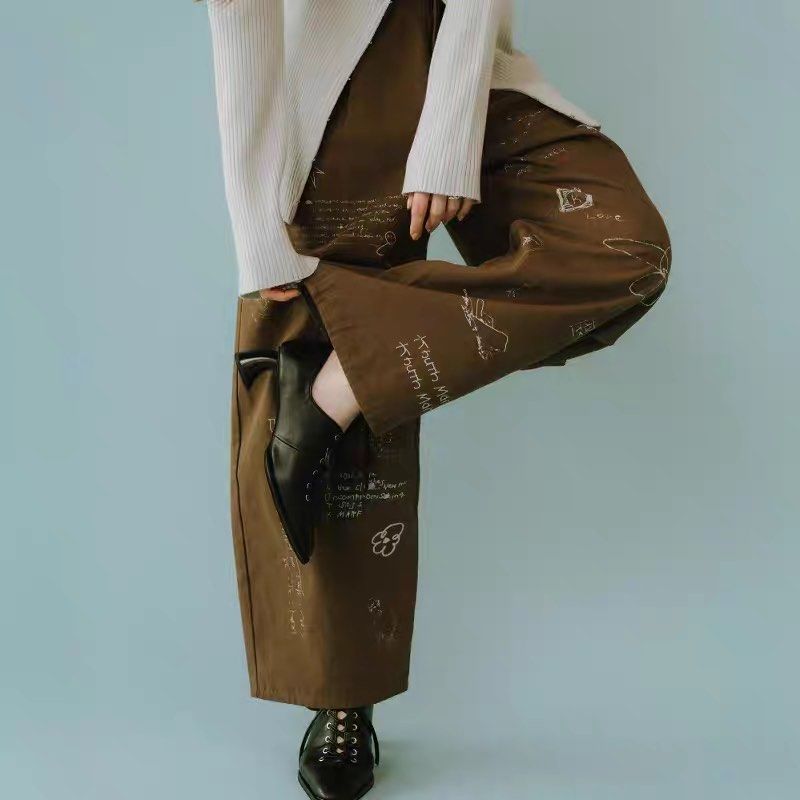 【〜6/15】Knuth Marf high waist tatoo pants high waist tattoo pants(KotokaIzumi collab)/3color | KNUTH MARF