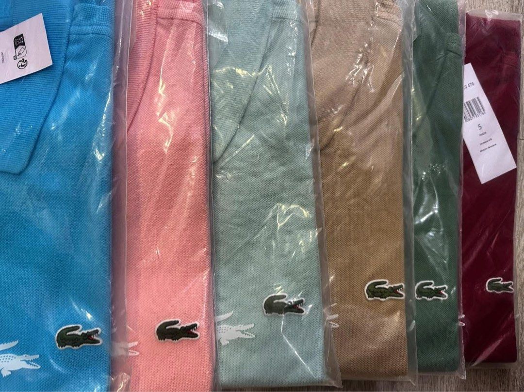 LacostePoloShirt S5 Slimfit (Category: Tshirts & Polo Shirts ) located in Balanga. Submitted by ec.sustento (Listing ID 1388164148, Image 2). Description: 🙌 On Hand Pinas 🇵🇭🇵🇭☺️ PAMIGAY S❤️LE‼️ 😍😍😍 SUPER SA LE‼️‼️📣📣 🐊🐊🐊 pique cotton polo shirt Color: ⤵️⤵️⤵️ Size: 5L Fit: Slim fit SRP: ₱ 🏷 ₱ 2599-2699 📩 How to Order? 1. Direct Message TSC 2. comment “Mine” and We will Reply to you. 3. Confirm your order and Pay. 4. Ship the followin