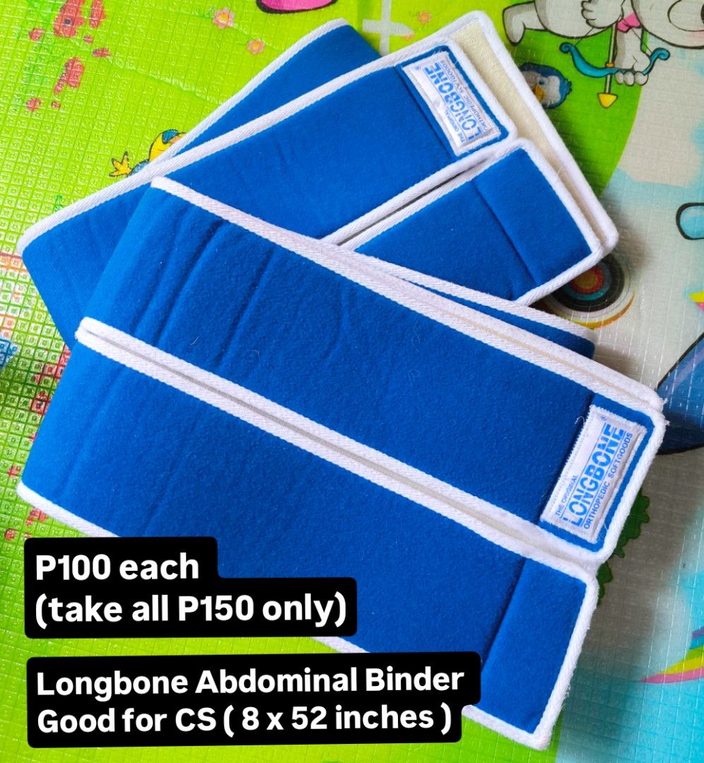 Longbone Abdominal Binder for CS (8 x 52 inches) (Category: Maternity Care) located in Carmona. Submitted by cherryxx4697 (Listing ID 1388250769, Image 1). Description: .