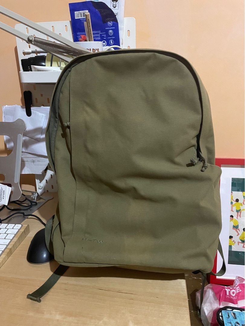 Moment MTW Backpack (Category: Backpacks) located in Las Pinas. Submitted by sameoldkid (Listing ID 1388265321, Image 2). Description: - Moment MTW Backpack - Olive 17L - Well used and has been my EDC for 3 years. Visible color wash in fabric from sun exposure - Comprehensive review: https://youtu.be/NiwW1u9v_M8?si=KoTaDUrnfTFIWxit - Shipping from Las Pinas.
