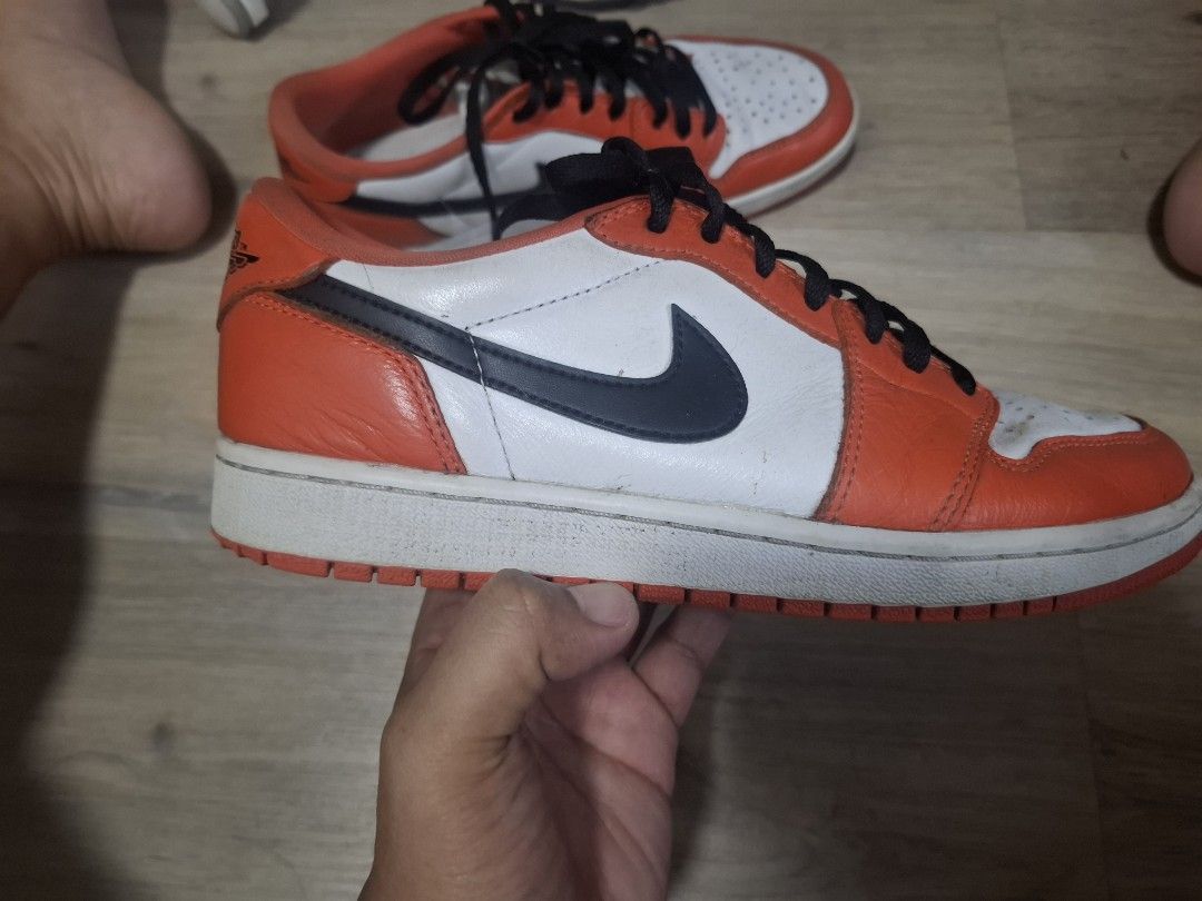 Nike Air Jordan 1 Low star fish (Category: Sneakers) located in San Juan City. Submitted by dosaint (Listing ID 1388169189, Image 1). Description: size 9 no box 9/10 cond sign of usage rfs: declutter san juan manila loc.