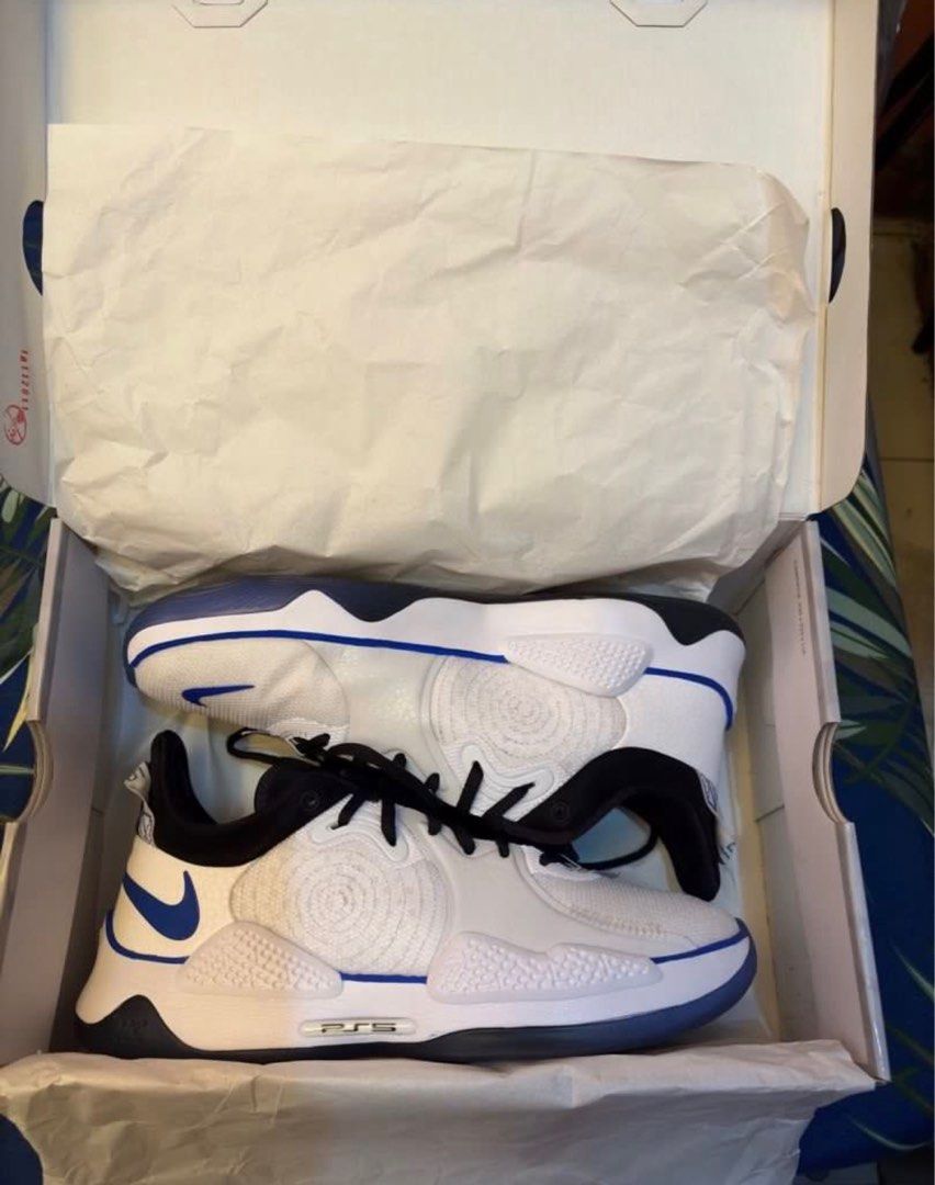 Nike PG5 “PS5” (Category: Sneakers) located in Binangonan. Submitted by Gaby_Marcy (Listing ID 1388214892, Image 3). Description: Nike PG5 “PS5” size: 9 only used twice for leisure walk never used for playing please see photos location: Novaliches payment: Metrobank or GCash shipping: LBC or Lalamove no meetup not for trade.