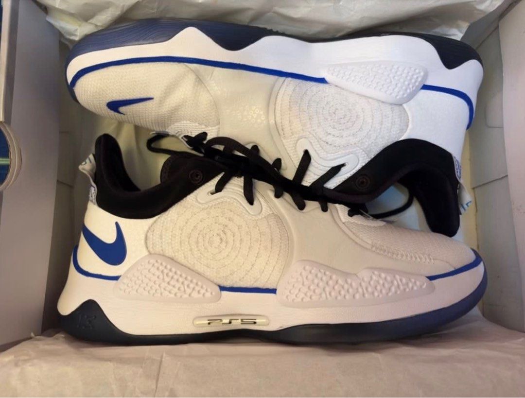 Nike PG5 “PS5” (Category: Sneakers) located in Binangonan. Submitted by Gaby_Marcy (Listing ID 1388214892, Image 1). Description: Nike PG5 “PS5” size: 9 only used twice for leisure walk never used for playing please see photos location: Novaliches payment: Metrobank or GCash shipping: LBC or Lalamove no meetup not for trade.