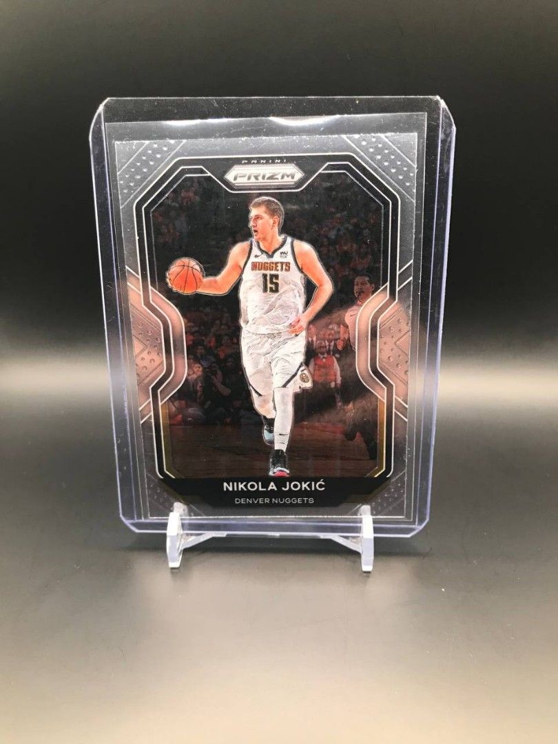 Nikola Jokic NBA Cards Part 2 (Category: Raw Singles) located in Paranaque City. Submitted by ivercollects (Listing ID 1388150631, Image 3). Description: Nikola Jokic NBA Cards Part 2 •NBA Hoops Lights Camera Action - 75 pesos •Prizm Base - 30 pesos •Select Base - 30 pesos •Optic Base - 30 pesos •Donruss Orange Laser - 100 pesos •6 Nikola Jokic Nba Cards Base - 50 pesos feel free to make an offer Sleeve and Toploader/Protector Included Mode of Pa