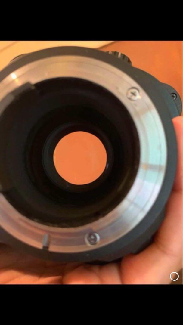 Nikon 85mm tilt shift macro lens (Category: Lens & Kits) located in Manila. Submitted by studio_gretta (Listing ID 1388188059, Image 3). Description: good condition.