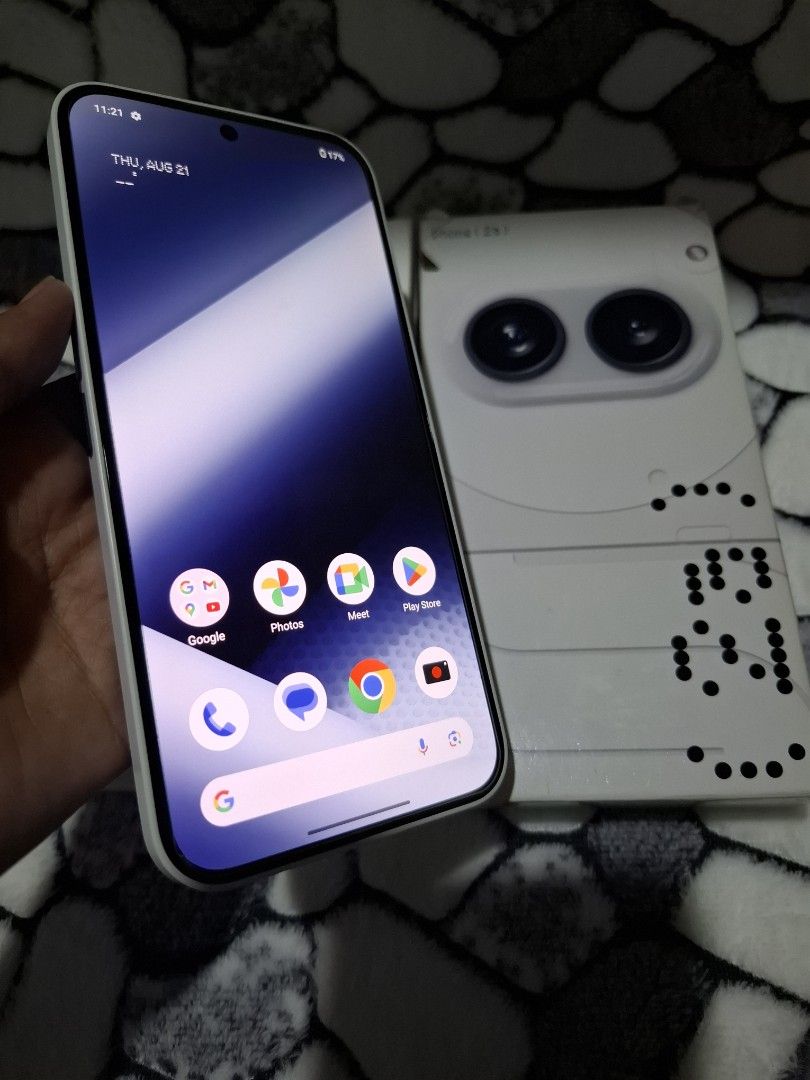 Nothing Phone 2a Pro 128gb (Category: Android Others) located in San Juan City. Submitted by tanexsulla42 (Listing ID 1388166300, Image 2). Description: Fb Page : 📍 Ashley & Lyn 👍We Buy and Sell and Trade in Phones , Tablets and more... 👍We do shipping nationwide 👍 Meet ups 👍Deliver / Cash on Delivery 🌸Mode of Payment🌸 👍Cash 👍Gcash 👍Pay Maya 👍Bank Transfer 👍Installment via CREDIT CARD , HOME CREDIT , GGIVES 👍Physical Store @ Greenhil