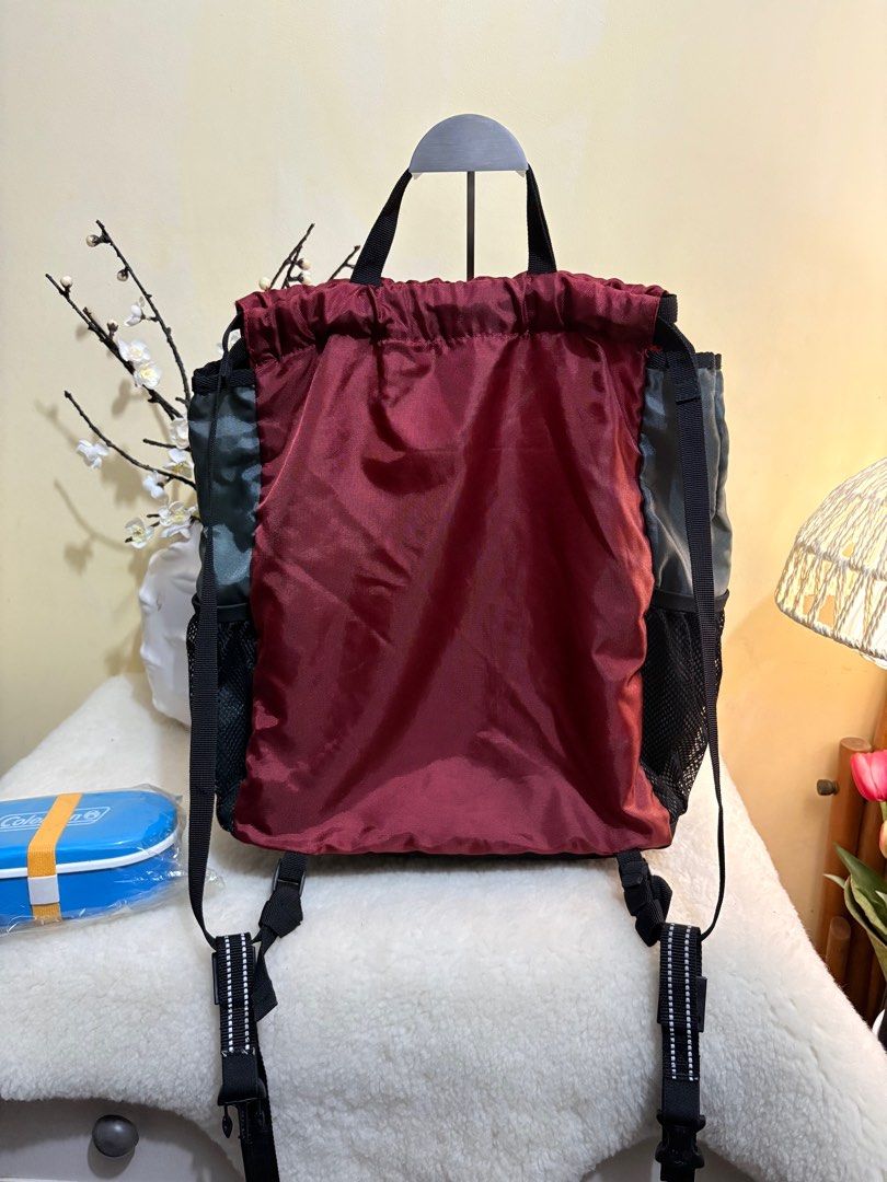 Bundle Original Coleman Drawstring Bagpack and lunch box bundle (Category: Backpacks) located in Binangonan. Submitted by makoleksyon (Listing ID 1388121764, Image 2). Description: Excellent condition Like new No flaws Bought in Japan Brand nyo po yung lunch box 😊 .