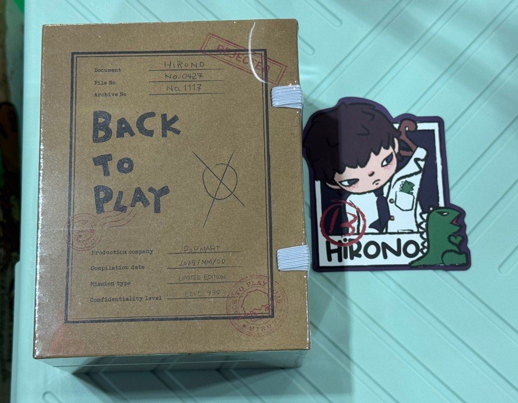 PTS 2025 exclusive Hirono Back to Play figure, Toys & Collectibles