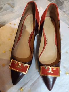 Tory Burch 尖頭粗跟鞋64237768215299110