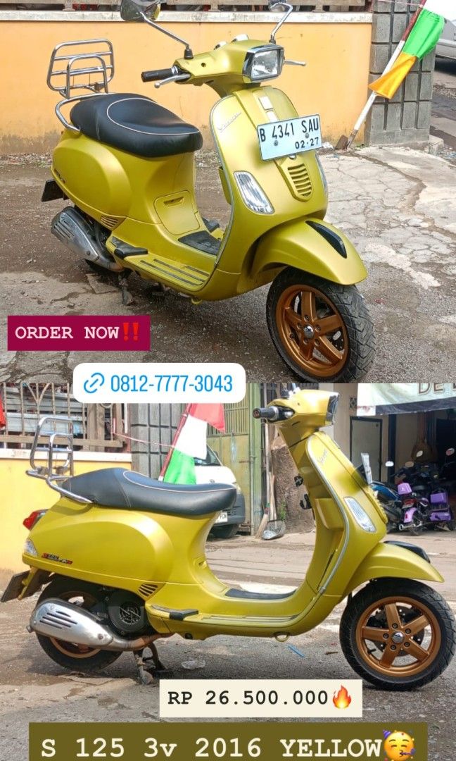 3v Ie Vespa 125 2016 Vespa 3vie Vespa Sprint S 2016 Vespa