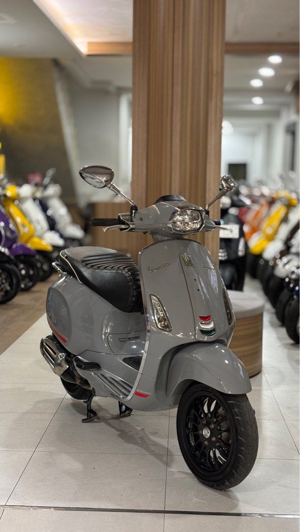 Vespa Sprint S Grey Avio, Motor di Carousell