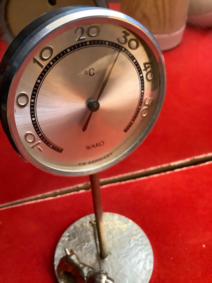 Wako silver thermometer desk display piece (Category: Thermometers) located in Makati City. Submitted by giftidea123 (Listing ID 1388268993, Image 3). Description: .