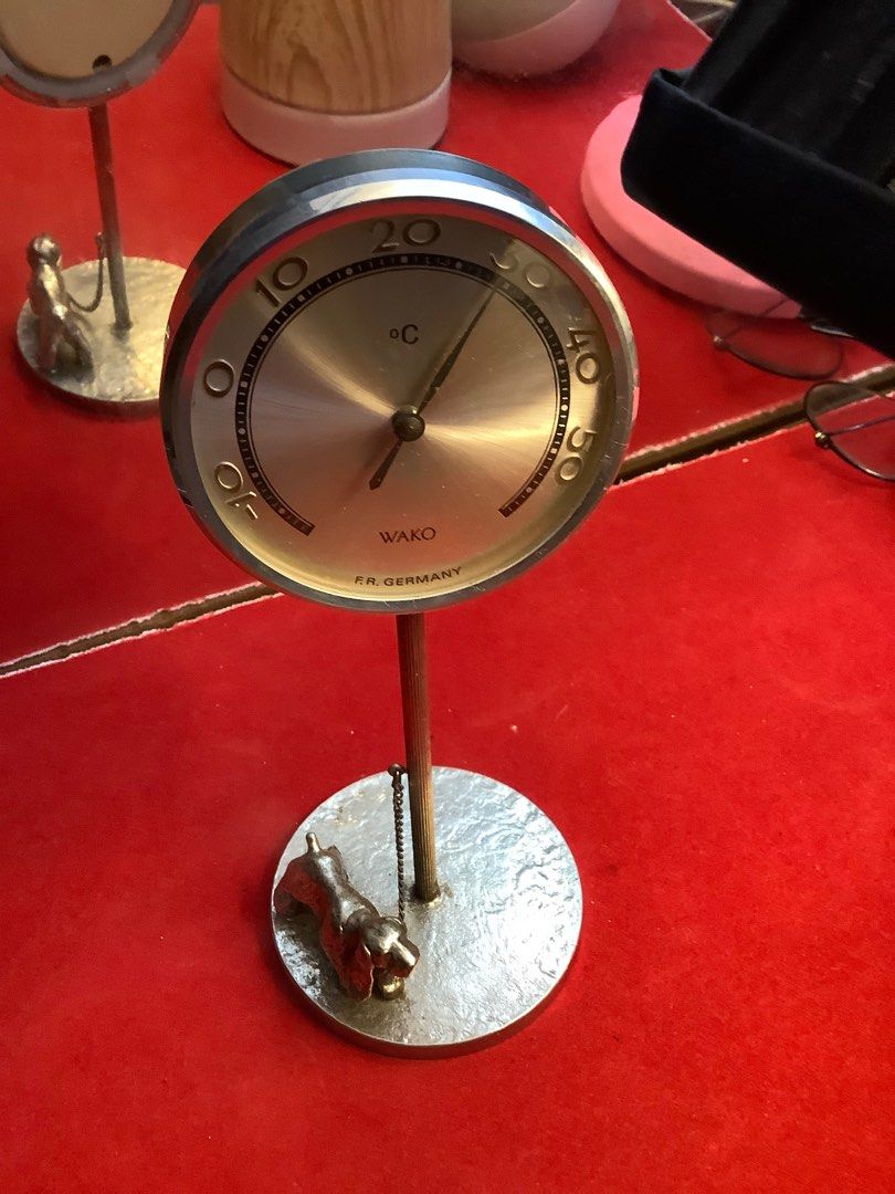 Wako silver thermometer desk display piece (Category: Thermometers) located in Makati City. Submitted by giftidea123 (Listing ID 1388268993, Image 1). Description: .