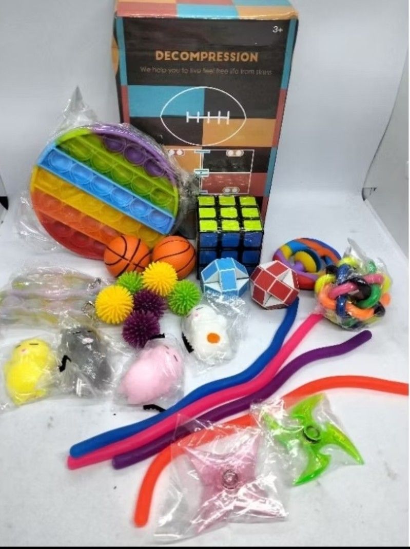 26 Pcs. Fidget Toy Set (Category: Kids Toys) located in Mankayan. Submitted by toys_of_yesteryear (Listing ID 1388474036, Image 1). Description: 📌loc. Baguio ------------------------- “If your offer is accepted, please stay in touch and keep the seller updated. Open communication helps ensure we don’t waste each other’s time.” -------------------------- 📌 Brand: None 📌 26pcs. Fidget set 📌 NEW. Imported item. Kindly manage your expectations ac