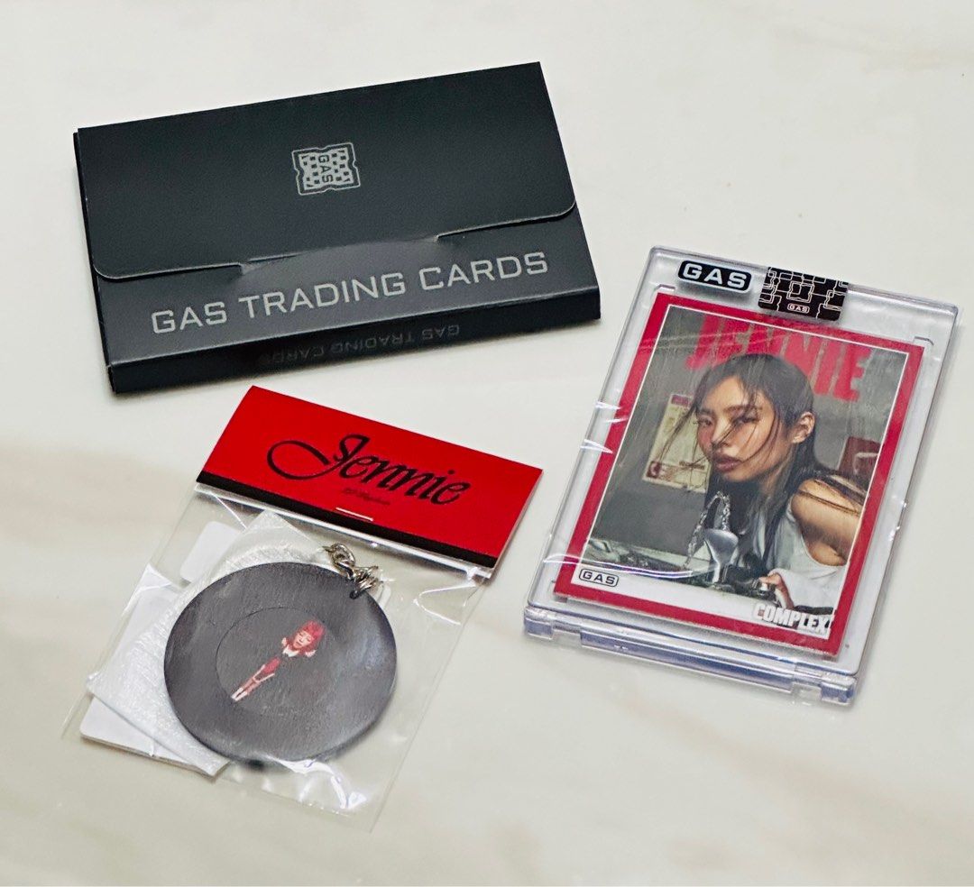 亞洲限定] JENNIE COMPLEX GAS trading card 卡Ruby Pop Up 卡