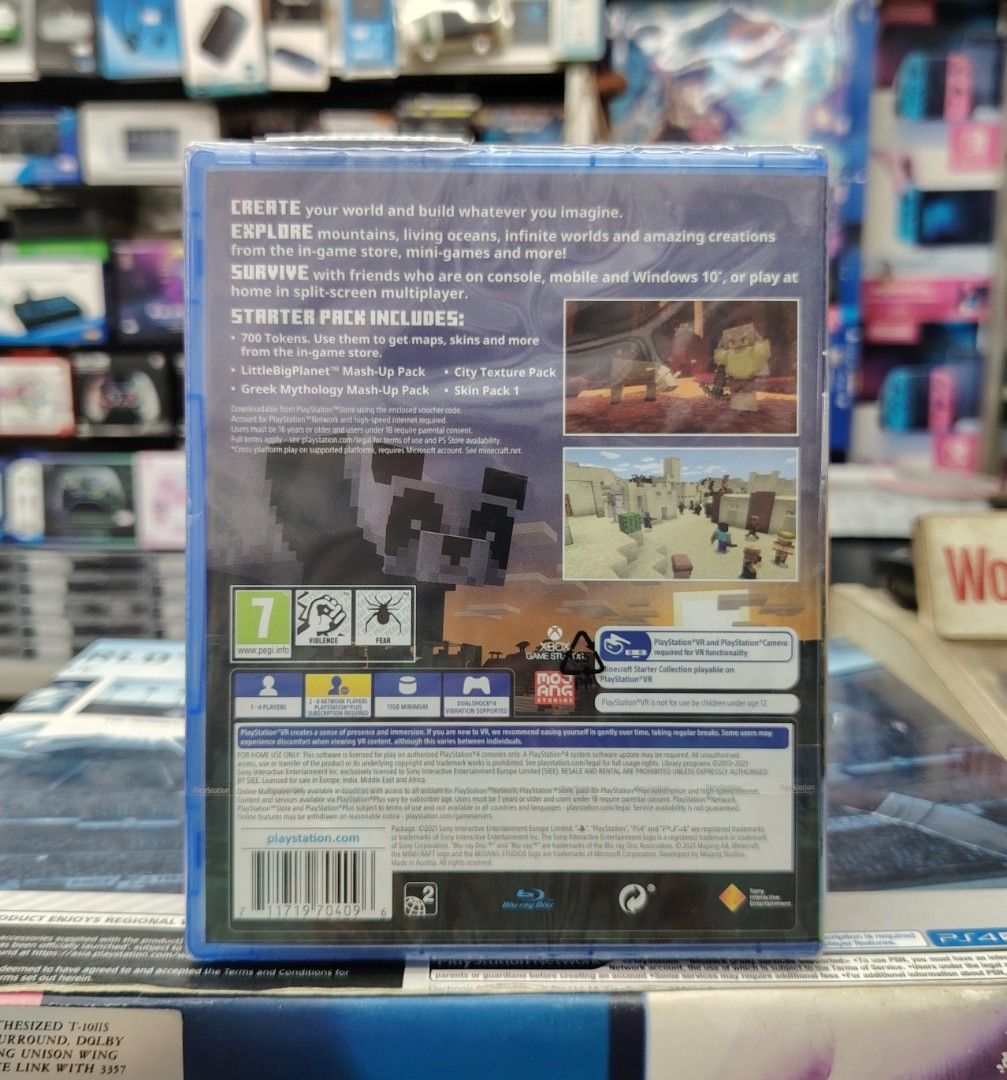 🆕 PS4 Minecraft, Video Gaming, Video Games, PlayStation on Carousell