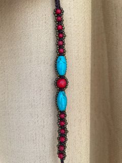 綠松石串珠手鏈Turquoise Bohemian Style Beaded Bracelet64210053930369110