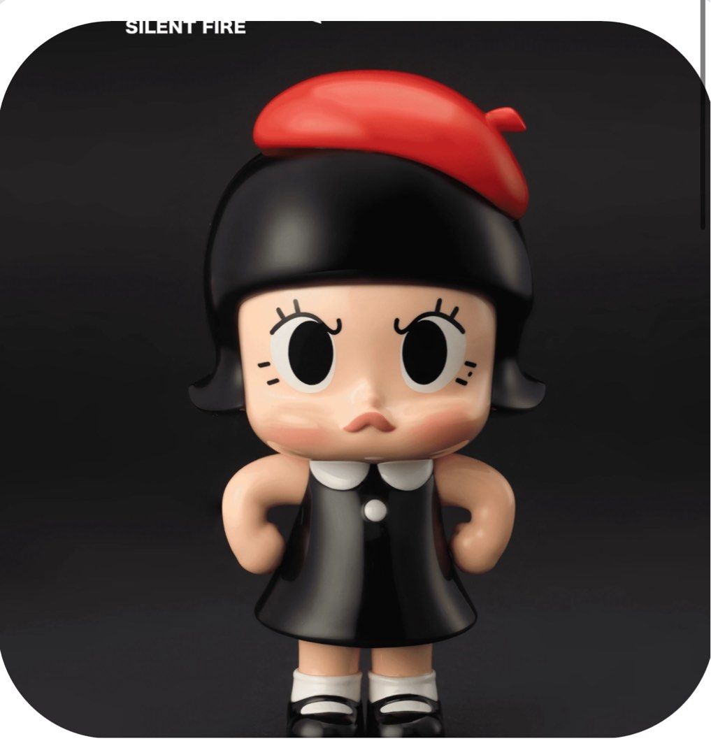 その他 POPMART ANGRY MOLLY SILENT FIRE 🥊 silent trick ✖️ kennyswork Angry MOLLY - Fight Fire