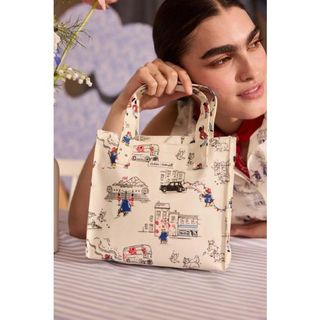 [5折,正貨有單] Cath Kidston Paddington bear Small Bookbag 英國熊防水手挽袋 手拿包 袋 London Book Tote Bag kidson teddy64246532982402110