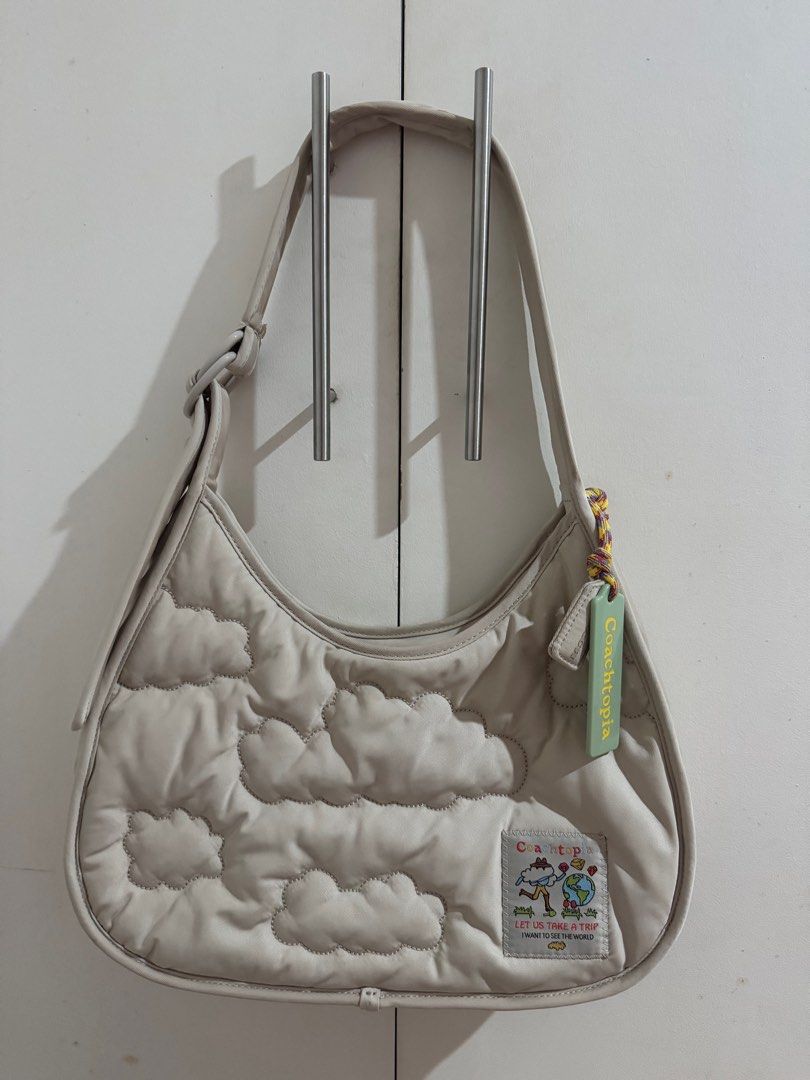 Coachtopia Loop Ergo Bag With Cloud Quilting (Category: Luxury Bags & Wallets) located in Taguig. Submitted by decluttering_mnlph (Listing ID 1388411291, Image 2). Description: No flaws, used couple of times only With dust bag and receipt Free shipping within Metro manila .