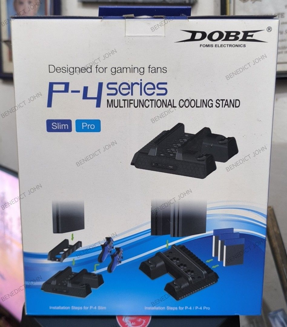 Dobe Multifunctional Cooling Stand with Charging Dock for PS4 Slim & PS4 PRO (Category: PlayStation) located in Quezon City. Submitted by benedictjohn88 (Listing ID 1388394942, Image 2). Description: - brand new sealed in excellent condition - PS4 Slim & PS4 PRO Compatible - console games & accessories are also available, kindly message me - i also buy or sell used or sealed games - can be pickup here at our place in maligaya novaliches quezon ci