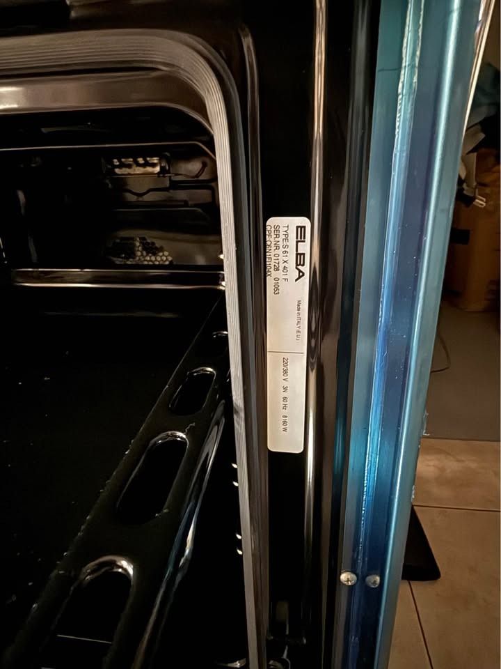 ELBA Electric Range (Made in Italy) (Category: Cookware & Accessories) located in Taguig. Submitted by classydeals8668 (Listing ID 1388351548, Image 3). Description: ✨ For Sale: ELBA Electric Range (Made in Italy) ✨ ✅ 4-Burner Electric Stove with Built-in Oven ✅ Like New / Excellent Condition – barely used ✅ With Original Receipt & Proof of Purchase ✅ Complete with oven racks & tray 📍 Public meet-up or Door-to-door drop-off (Taguig / nearby area