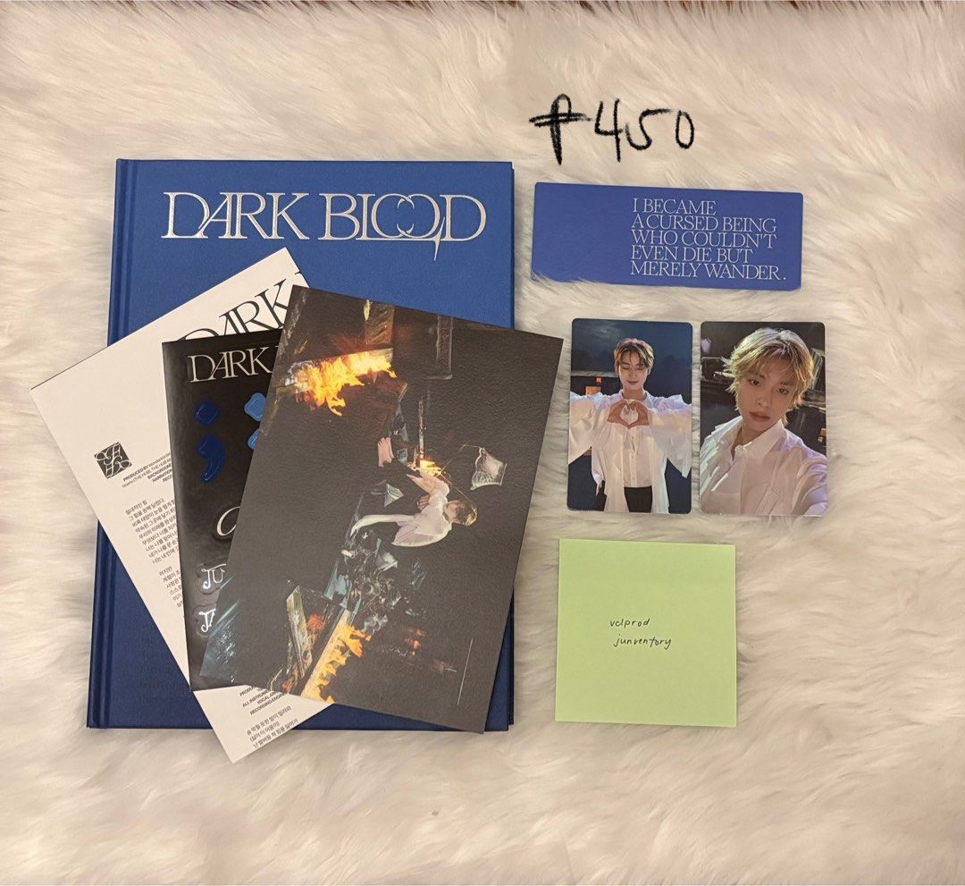 ENHYPEN Dark Blood [Complete inclu] (Category: K-Wave Merchandise) located in Quezon City. Submitted by junventory (Listing ID 1388481809, Image 2). Description: .