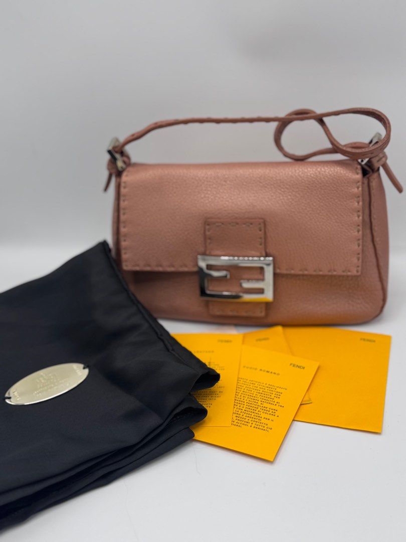 Fendi Pink Baguette (Category: Luxury Bags & Wallets) located in Bayambang. Submitted by highendsph (Listing ID 1388431951, Image 1). Description: Authentic.